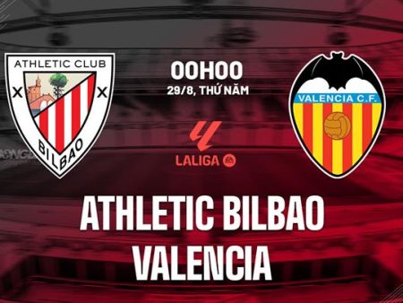 Soi trận kèo vàng 0h00 ngày 29/8: Bilbao vs Valencia