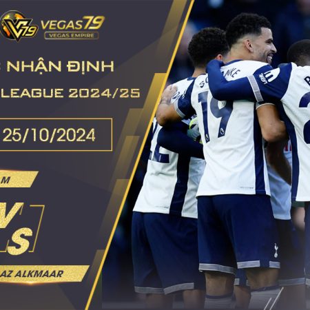 Nhận định Tottenham vs AZ Alkmaar, 2h ngày 25/10 – Europa League